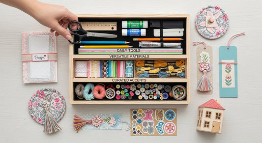 Crafting on a Budget: The “Capsule Craft Kit” Method (Do More with Less)