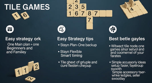 Tile Game Basics: The 3 Skills That Matter Most