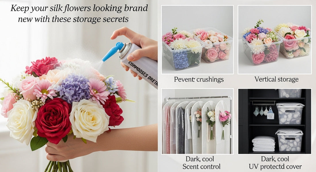 How to Store Artificial Flowers So They Stay Fluffy and Vibrant for Next Season
