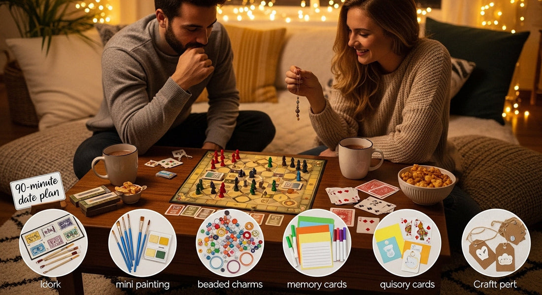 Date Night at Home: Cozy Games + Mini Craft Ideas for Couples
