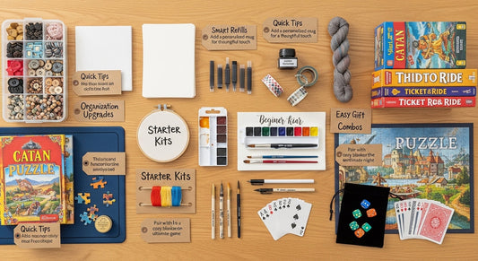 The Ultimate Hobby Gift Guide: Best Picks for Crafters, Puzzlers, and Game Lovers