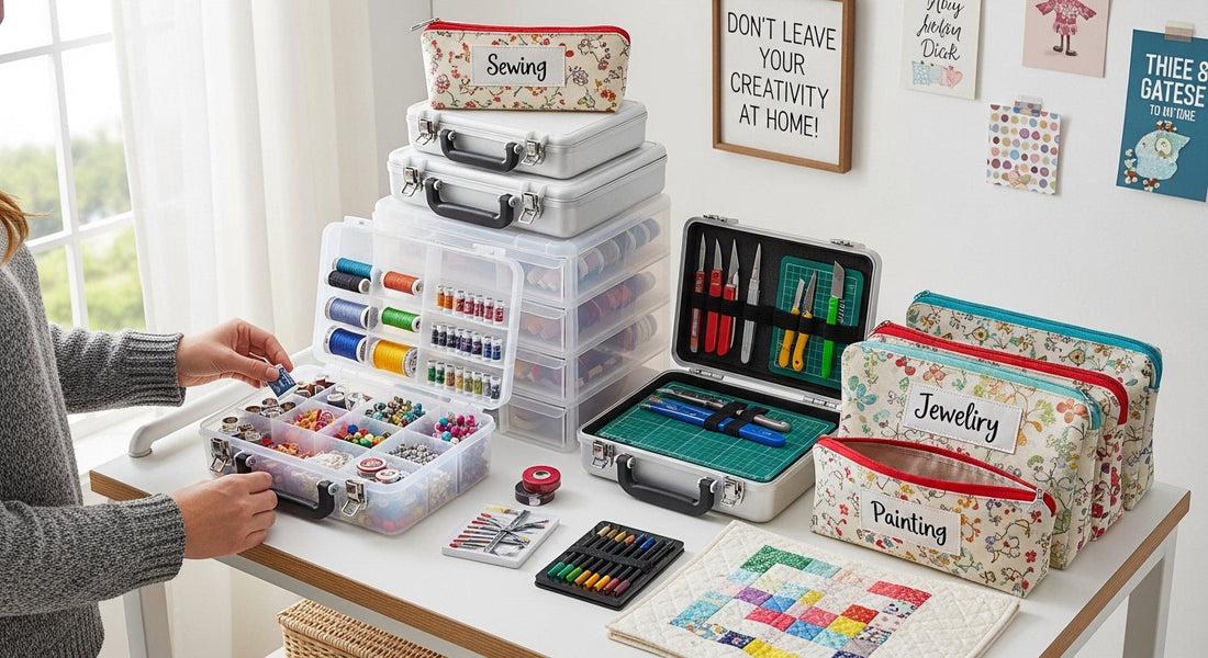 Creating a Mobile Craft Station: How to Take Your Hobby on the Go