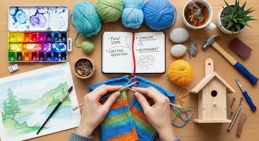 The Psychology of Crafting: Why Making Something with Your Hands Reduces Stress
