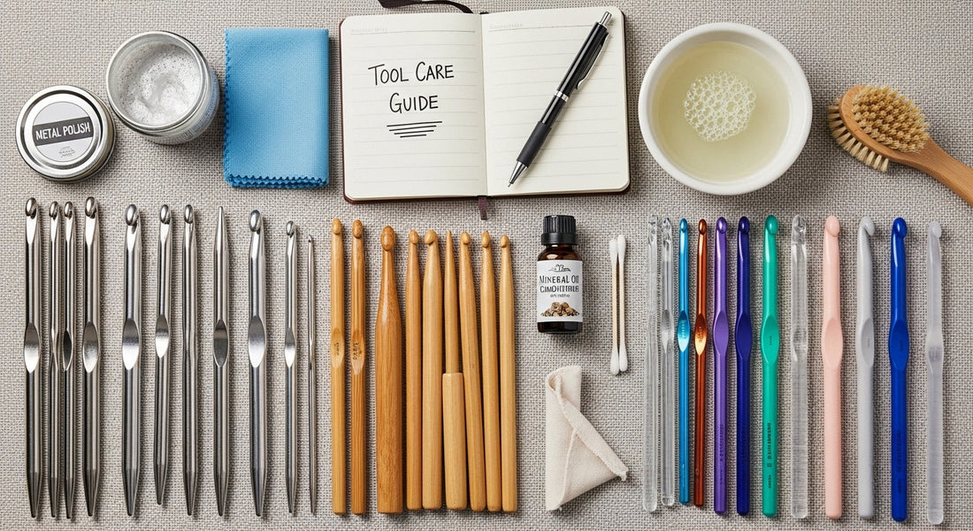 Cleaning and Maintaining Your Knitting Needles and Crochet Hooks for Longevity