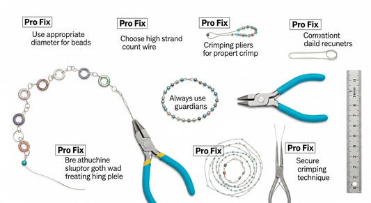 5 Common Beading Wire Mistakes That Make Jewelry Break (and How to Fix Them)