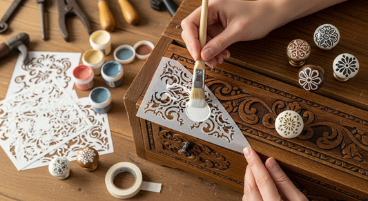 How to Use Stencils for Professional-Looking Furniture Flips (Beginner Tips)