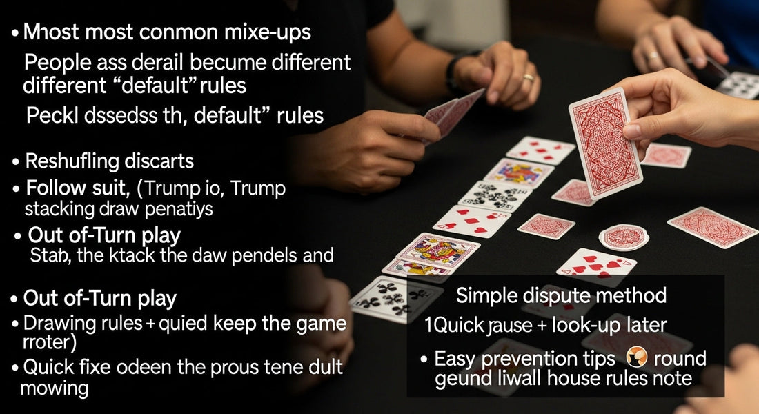Card Game Rules Everyone Mixes Up: Common Mistakes and How to Fix Them Fast