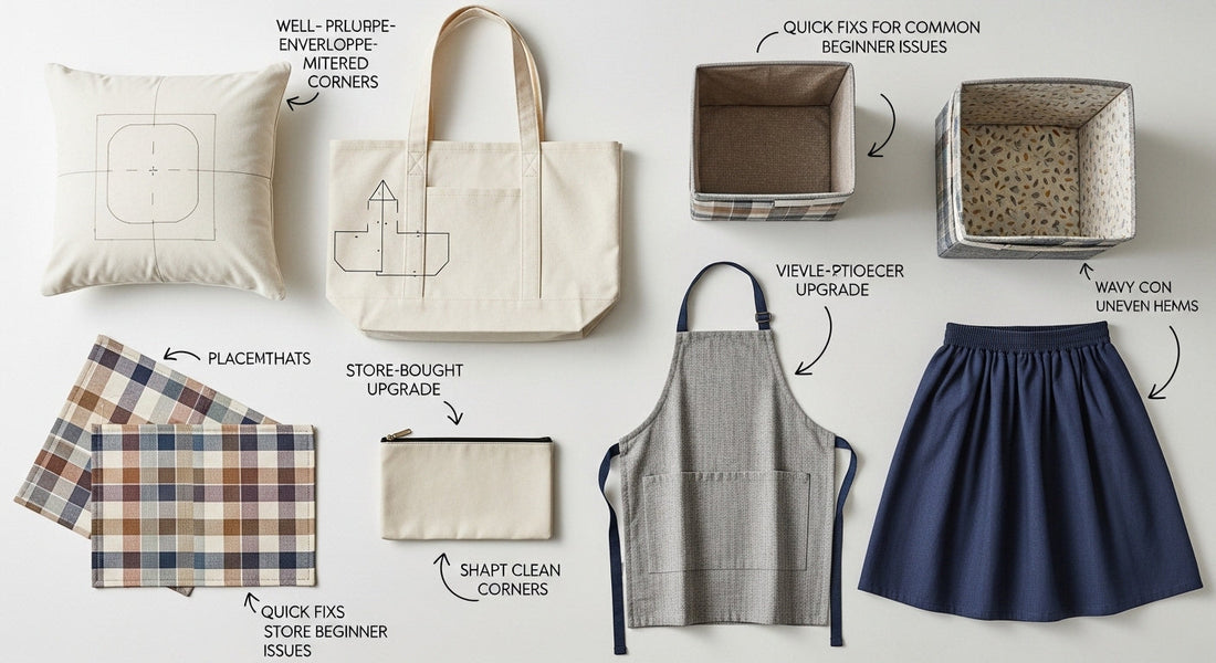 Beginner Sewing Projects That Don’t Look Homemade: 7 Ideas That Feel Polished