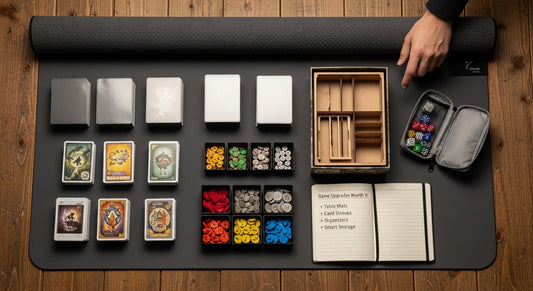 Game Accessories That Actually Improve Play: Mats, Sleeves, Organizers, and Storage