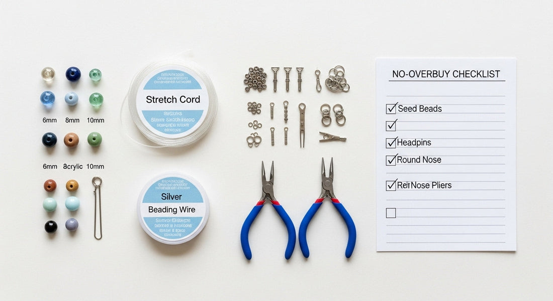 Beading Basics: How to Choose Beads, Stringing Wire, and Findings (Without Overbuying)