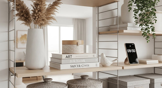 Small Apartment Declutter Decor: How to Style Shelves Without Looking Crowded