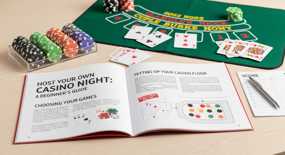Host a Casino-Style Night at Home (Beginner-Friendly Setup + Must-Have Gear)