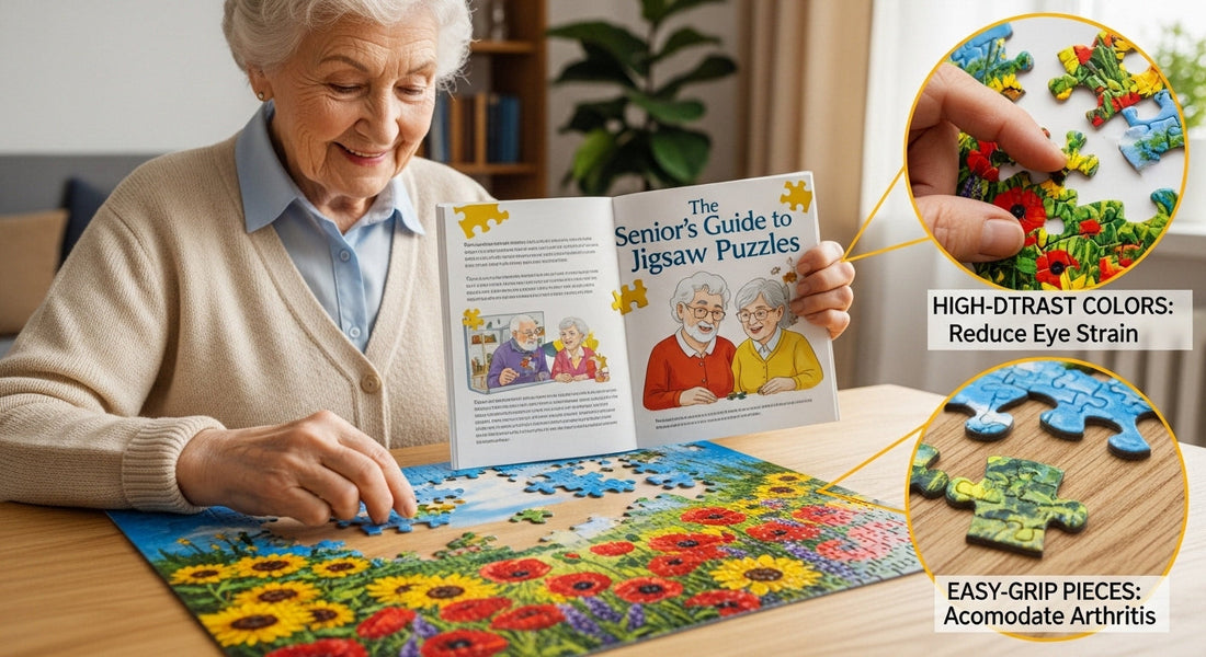 The Best Puzzles for Seniors: High-Contrast and Easy-Grip Options for Clarity