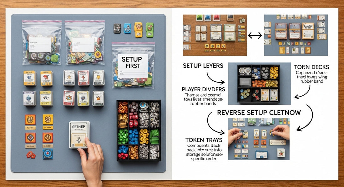 Board Game Setup Faster: Simple Sorting Tricks and Storage That Actually Helps
