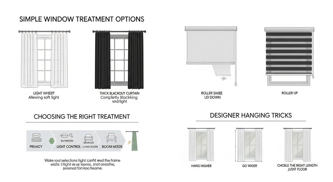 Window Treatments Made Simple: Easy Ways to Refresh a Room Without Renovating