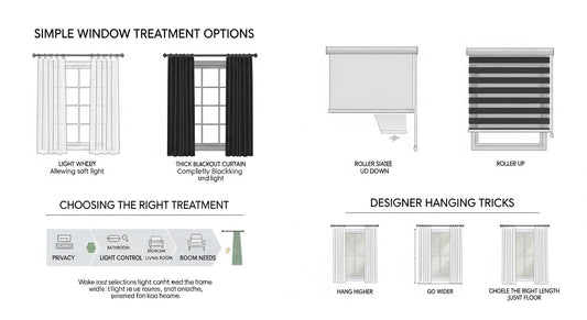 Window Treatments Made Simple: Easy Ways to Refresh a Room Without Renovating