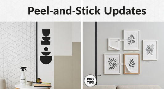 Beginner-Friendly DIY Wall Updates: Peel-and-Stick Ideas That Look Clean