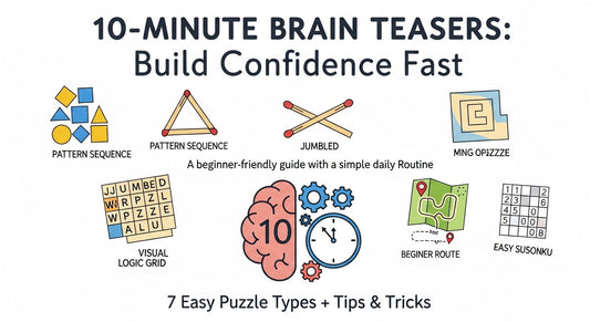 Brain Teasers for Beginners: 10-Minute Puzzles That Build Confidence Fast