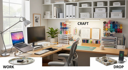 Home Office Refresh: Desk Setup Ideas That Make Working (and Crafting) Feel Better