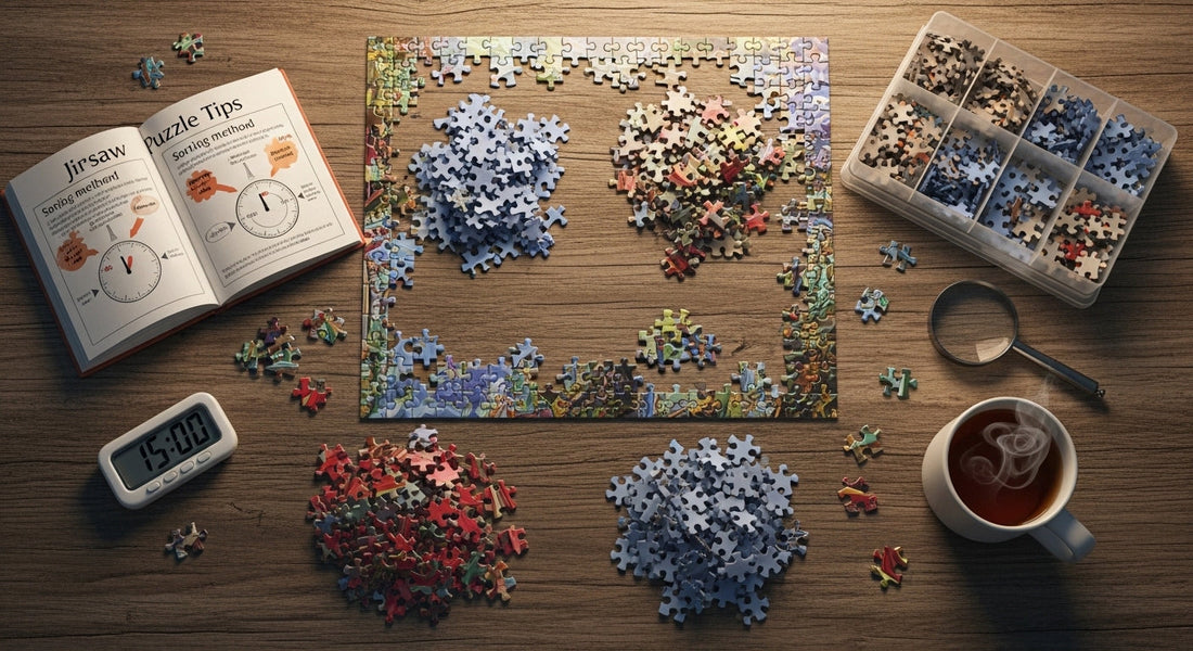 Jigsaw Puzzle Tips: How to Start Faster, Sort Smarter, and Finish More Often