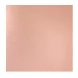 1 Pieces 99.9% Pure Copper Sheet, 8" x 8", 18 Gauge(1mm) Thickness, Film Attached Copper Plate, Great for Jewelry, Crafts, modelers