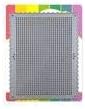 Waffle Flower Stitchable Pinking Shapes Bundle - Craft Dies to Perforate Paper with Gridded Holes for 10-ct Cross-stithing and Embroidery in 4 Popular Shapes; Pinked Edges for Finishing into Cards