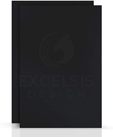 Black Foam Board 20 x 24 x 3/16" (5mm) Inch, 15 Pack Acid-Free Foam Core Poster Board Sheets for Art, Crafts, Presentation, Vision Board, Signboard, and Party Decorations