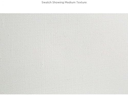 Creative Mark The Edge Deluxe Cotton 1-1/2" Deep Stretched Canvas for Painting, 20x20 Pack of 3, 14oz. Primed Weight, Universal Archival Priming, Medium Tooth, Hand-Stretched Canvas for Painters