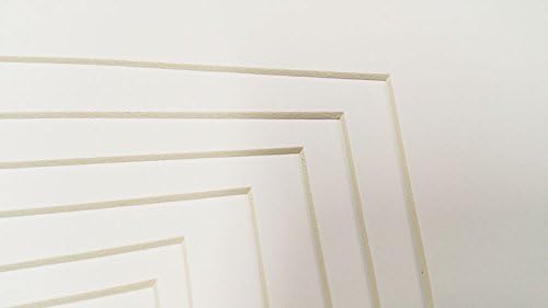 6x8 Mat for 8x10 Frame - Precut Mat Board Acid-Free Show Kit with Backing Board, and Clear Bags Marzipan Beige 6x8 Photo Matte Made to Fit a 8x10 Picture Frame Matboard for Framing, Pack of 10 Mats