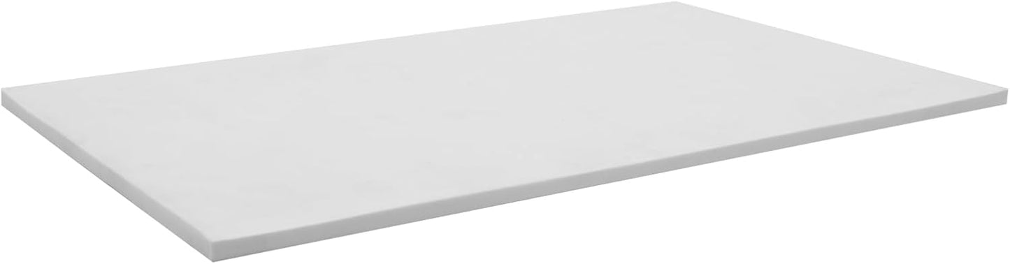 AMZQNART EVA Foam 8mm, Cosplay Foam 16 x 59in (6.5sqft) White, Suitable for Large Cosplay Modeling, DIY Projects, Crafts, Ultra High Density 90 kg/m3