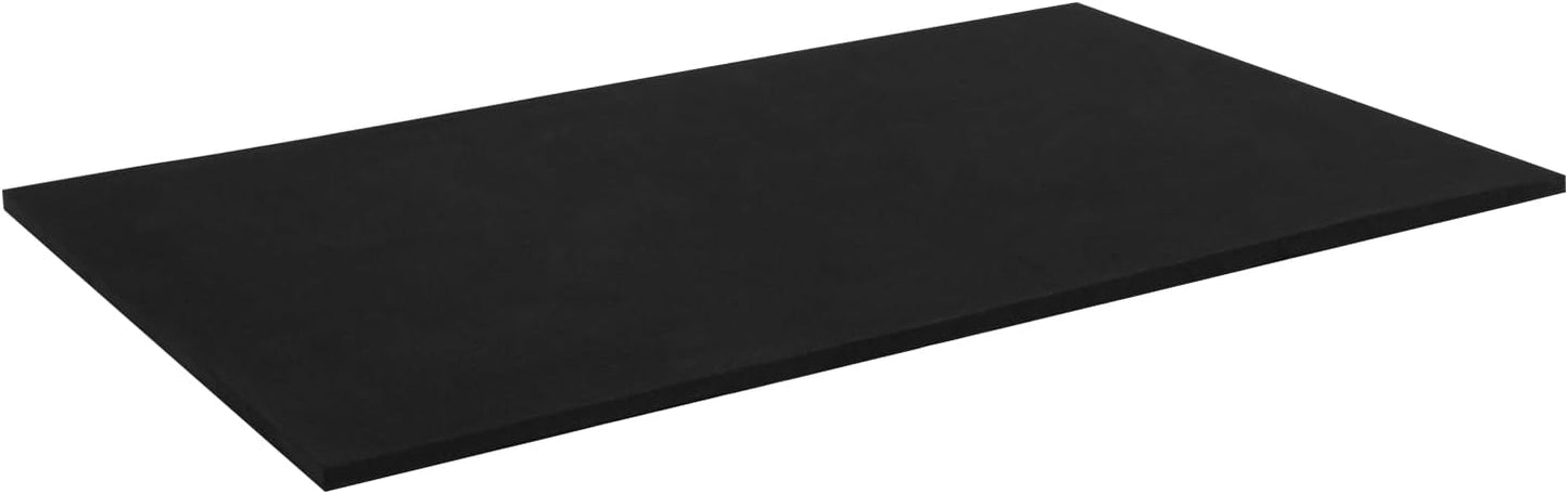 EVA Foam, Cosplay Foam Roll, Size 8mm Thick.39 x 59in（16sqft）. Suitable for Large Foam Cosplay Modeling, DIY Projects,Crafts. Ultra High Density 90 kg/m3.Black.