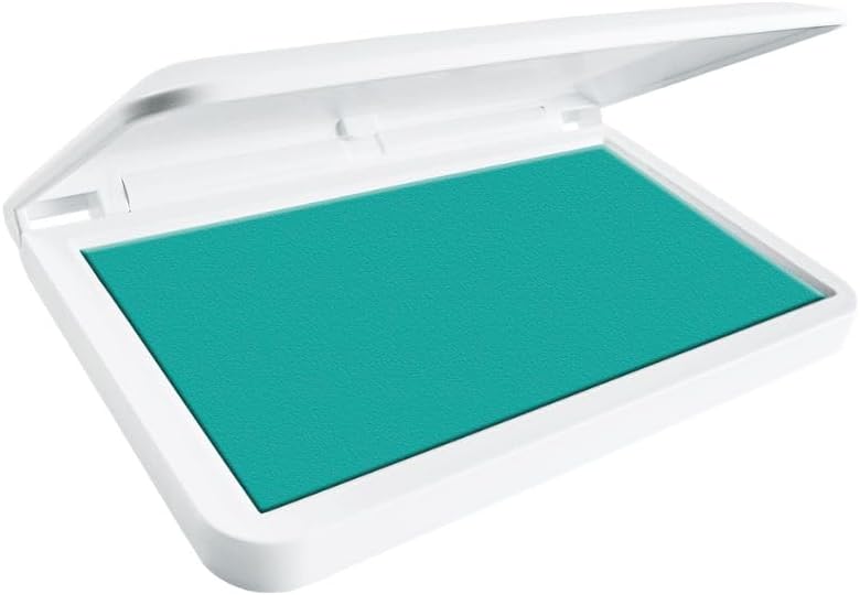 COLOP Make Series, Ink Stamp Pads, with Non-Toxic Premium Ink, Water-Based Acid-Free (Fresh Mint, Make 1-1-15/16" x 3-1/2")