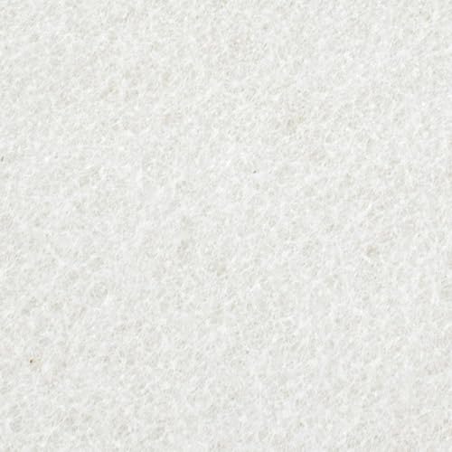 White Buffing Pad with Hook and Loop Back for Wood and Epoxy | Apply Hard Wax Oils and Stain