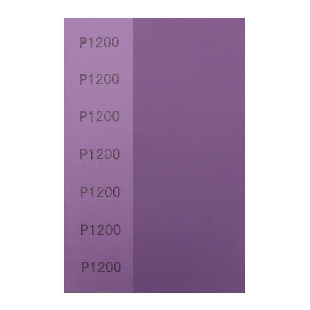 Sandpaper 1200 Grit,Wet Dry Sanding Sheets,High Performance Ceramic Abrasive Sand Paper for Wood Furniture Finishing,Metal Grinding,Automotive Polishing,9 x 3.6 Inch,25-Pack
