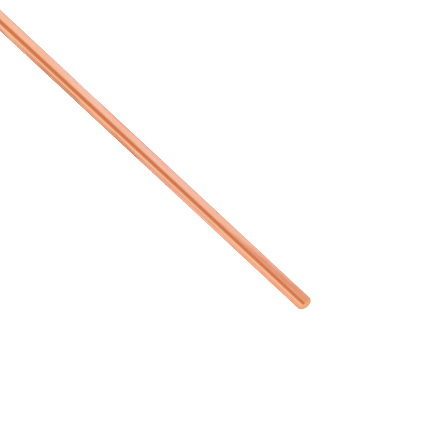 8 Gauge3.2 mm 6.5 feet 5 oz 99.9% Dead Soft Copper Wire for Electroculture Gardening, Jewelry Making, Beading, Science Projects, DIY Artwork, Pure Bare Copper Wire