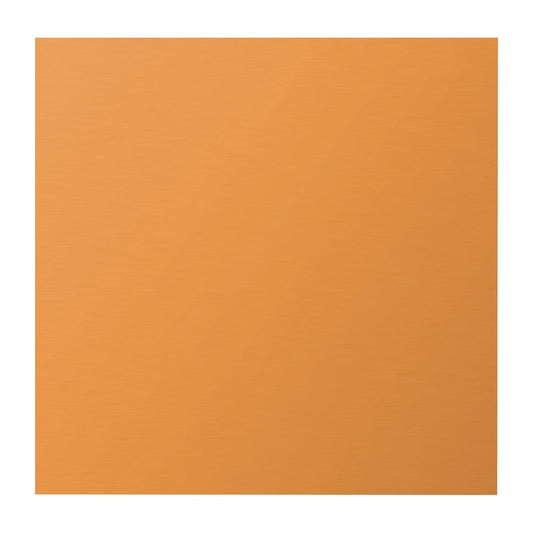Golden Anodized Aluminum Metal Plates - Engraving Blanks for Laser Etching - 12x12x1/32 Inch - 5052 Aluminum Alloy