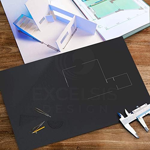 Black Foam Board 11 x 14 x 3/16" (5mm) Inch, 15 Pack Acid-Free Foam Core Poster Board Sheets for Art, Crafts, Presentation, Vision Board, Signboard, and Party Decorations