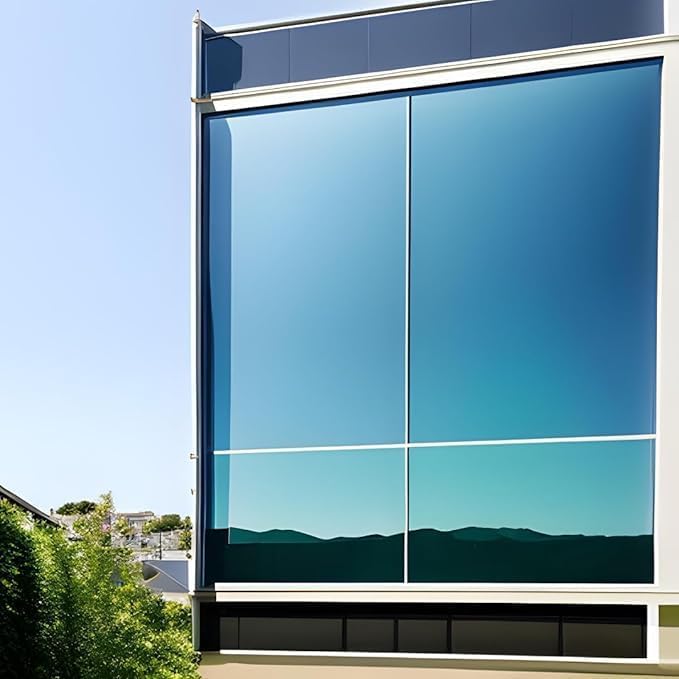 Rockrose Professional Blackout Home Window Tint Film - Sun Blocking Privacy Cover for Home Offices - Room Darkening Sun Light Blocker - 36 in X 25FT - Total Blackout