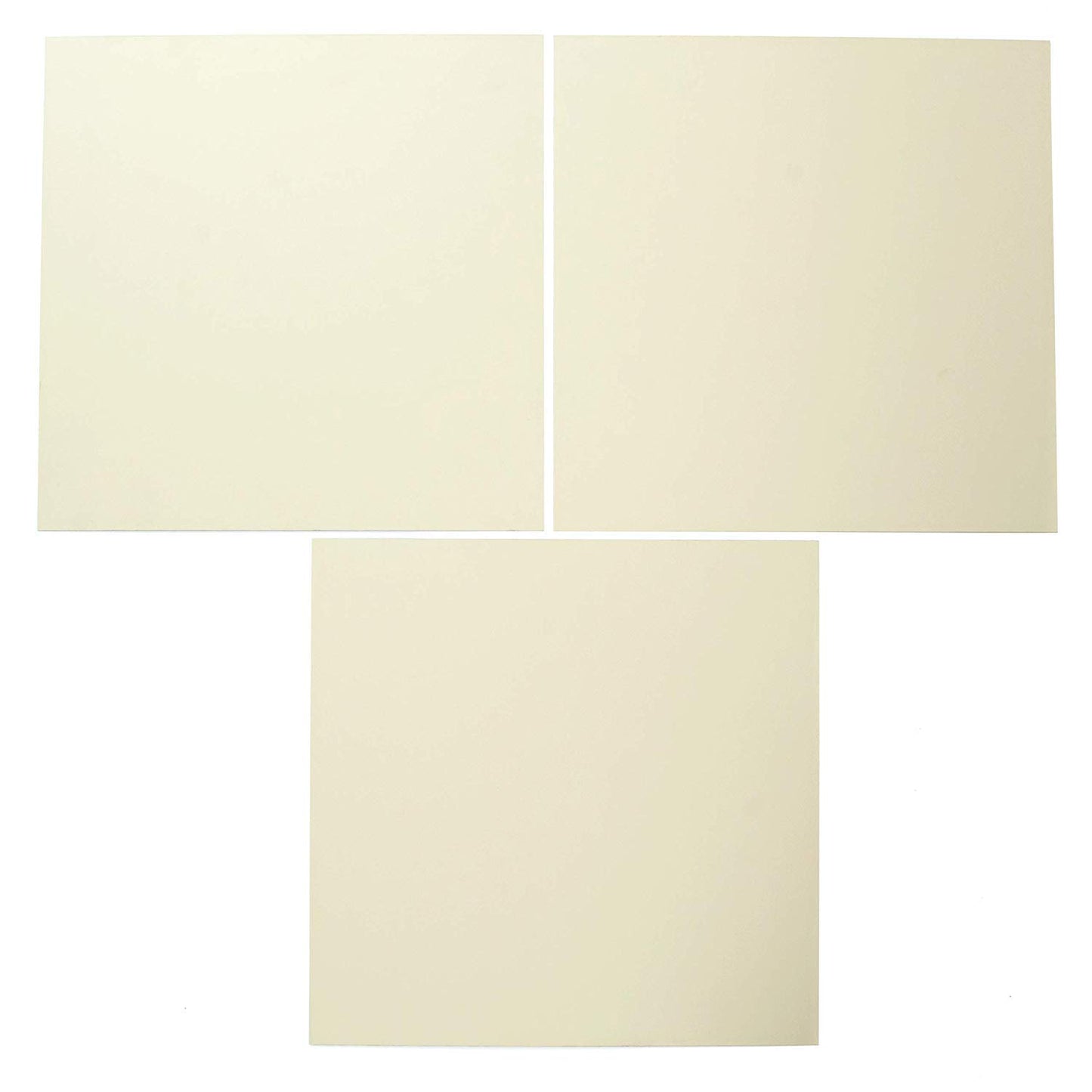 EAGLE 1: 12" x 12" 26 Gauge Sheet Metal Squares (3 Pack Per Order, Multiple Colors) Great for Arts, Crafts, DIY Home or Work Projects (6" X 6", Light Stone)