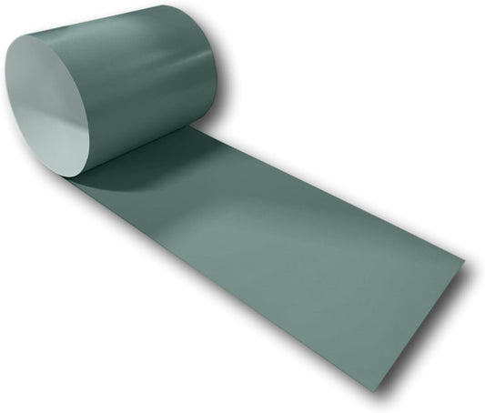 Eagle 1-24 Gauge KYNAR 500 Sheet Metal Flashing Rolls-10 FT Long-Heavy Duty-Commercial Grade-Roofing Flashing, Fascia Cover, Coping Cap-Multiple Sizes (36" x 10 FT, Hemlock Green)