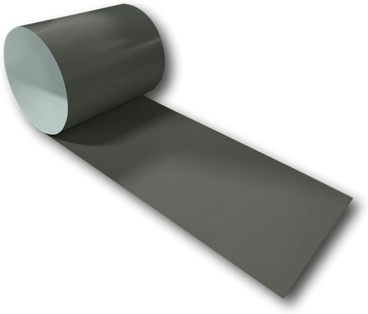 Eagle 1: 24 Gauge KYNAR 500 Sheet Metal Flashing Rolls-10 FT Long-Heavy Duty Pre-Finished Rolls-Commercial Grade-Roofing Flashing, Fascia Cover, Coping Cap-Multiple Sizes (36" x 10 FT, Musket Gray)