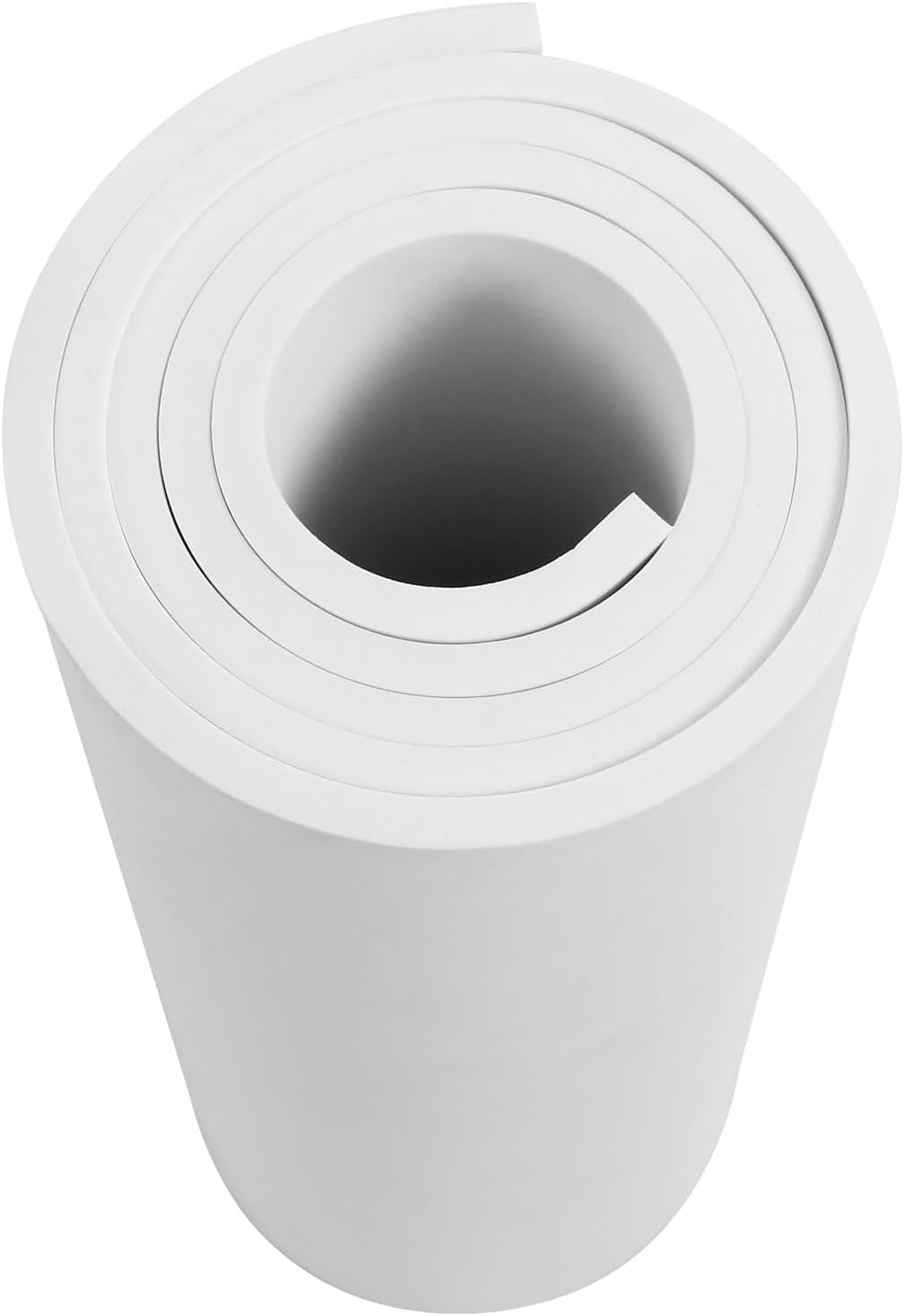 AMZQNART EVA Foam 8mm, Cosplay Foam 16 x 59in (6.5sqft) White, Suitable for Large Cosplay Modeling, DIY Projects, Crafts, Ultra High Density 90 kg/m3