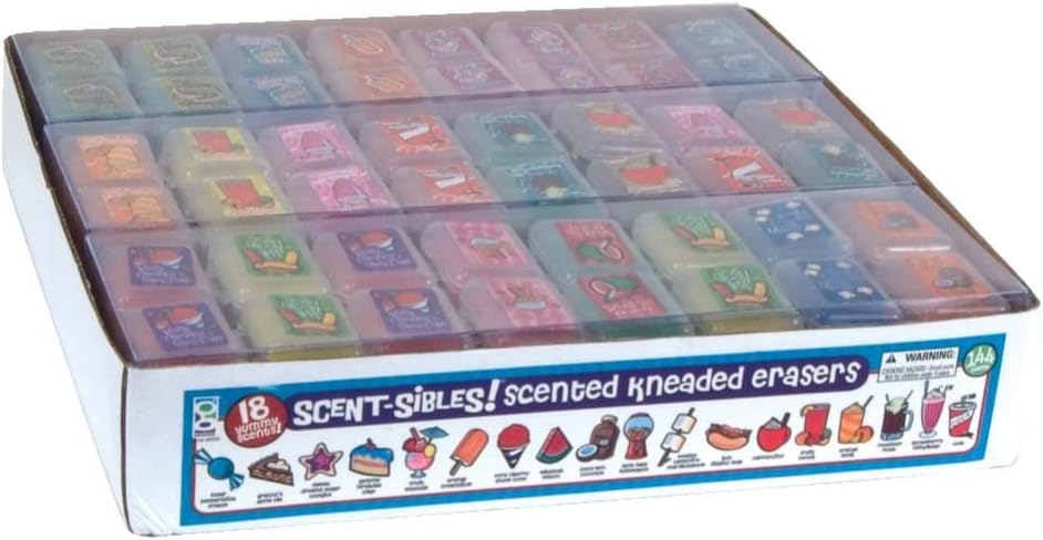 Raymond Geddes Scent-Sibles Scented Erasers for Kids (Pack of 576)