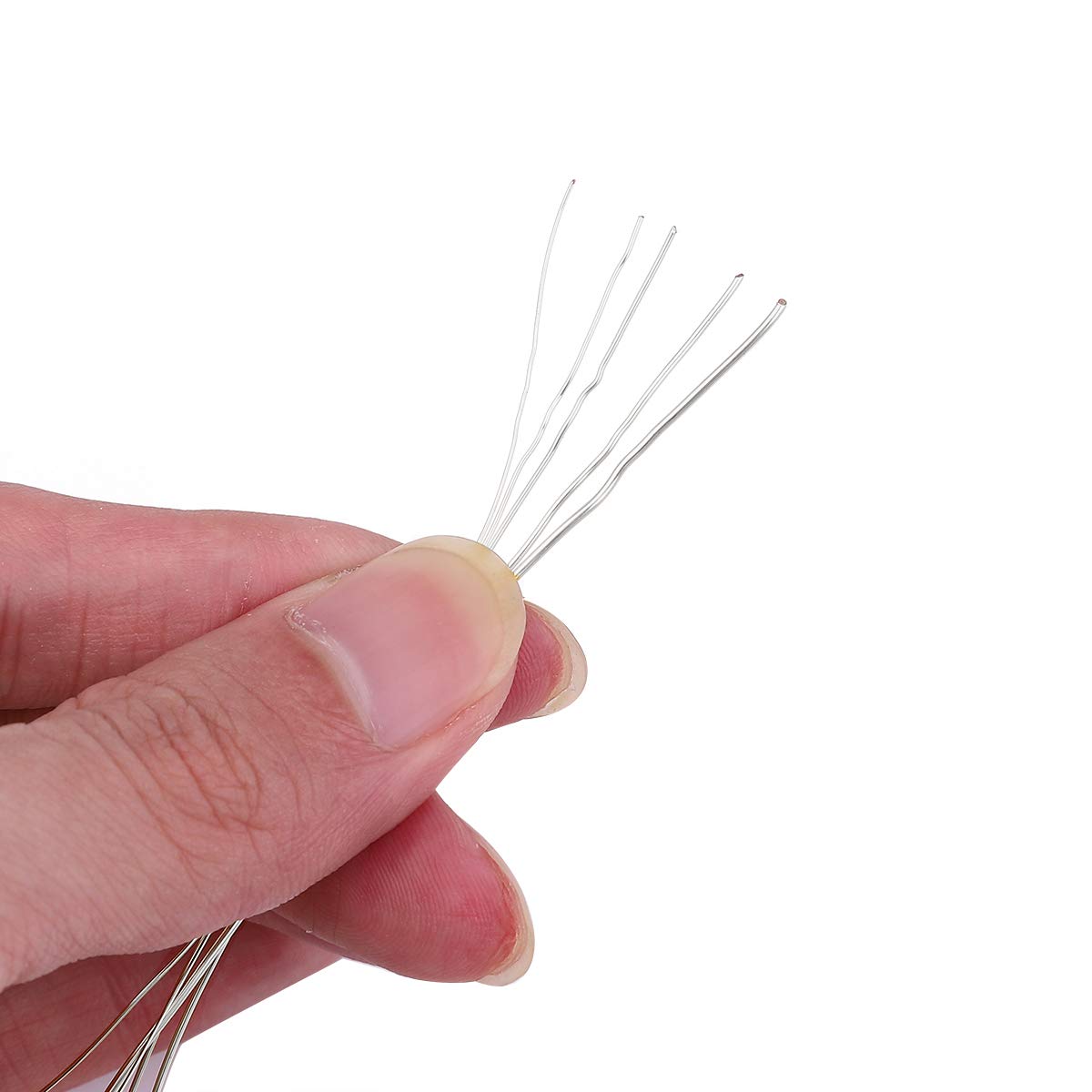 Silver Copper Wire 0.5mm Bead Cord for Bracelet Necklace Charm Beading Jewelry Making 22yard