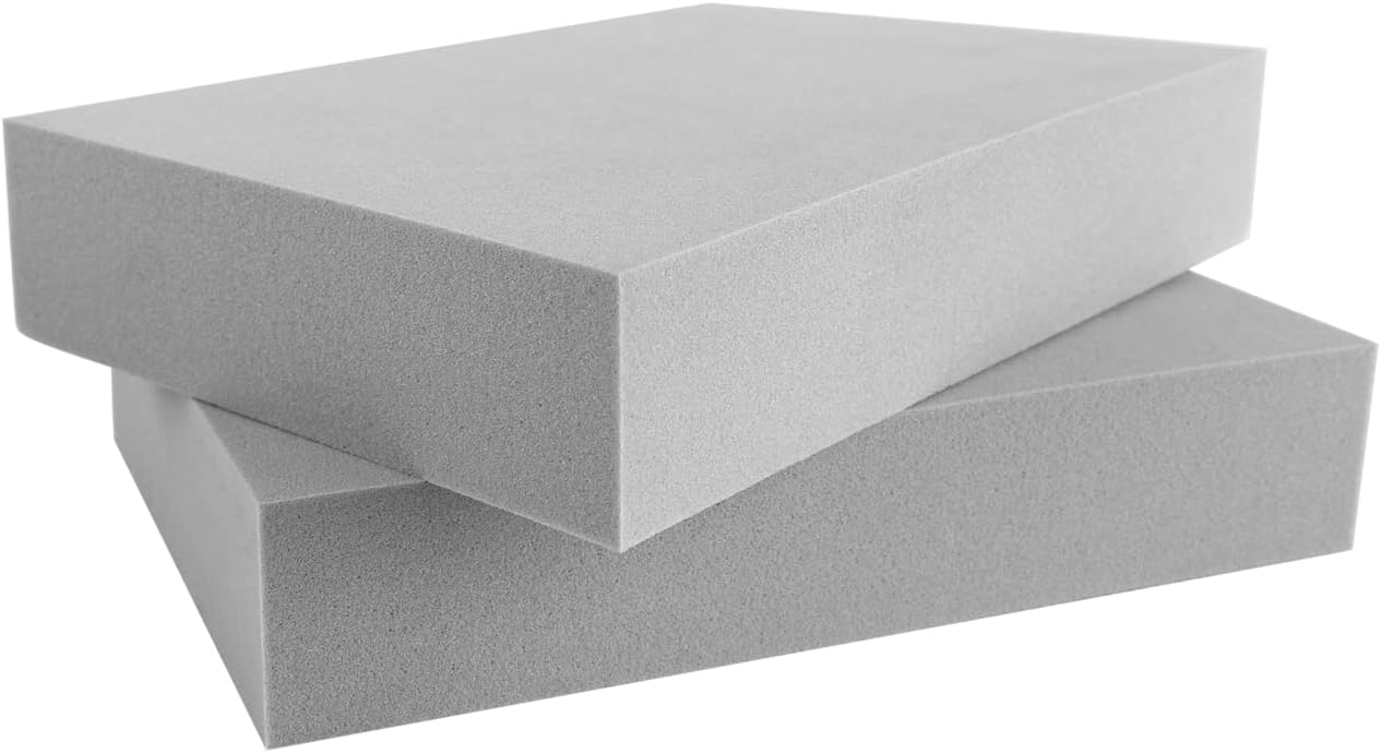 BAOFALI 12 Pcs Stamping Foam Grey Moldable Stamps Plastic Dry Pad Cut and Dry Block for Sculpture, Modeling, DIY Arts and Handicrafts Projects