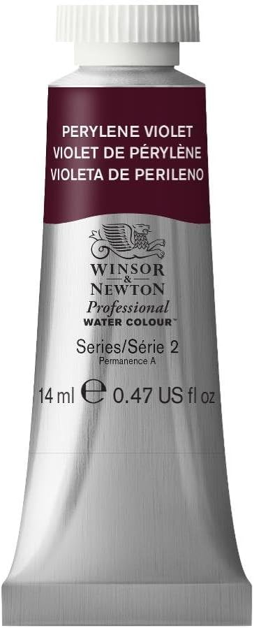 Winsor & Newton Professional Watercolor, 14ml (0.47-oz) Tube, Perylene Violet