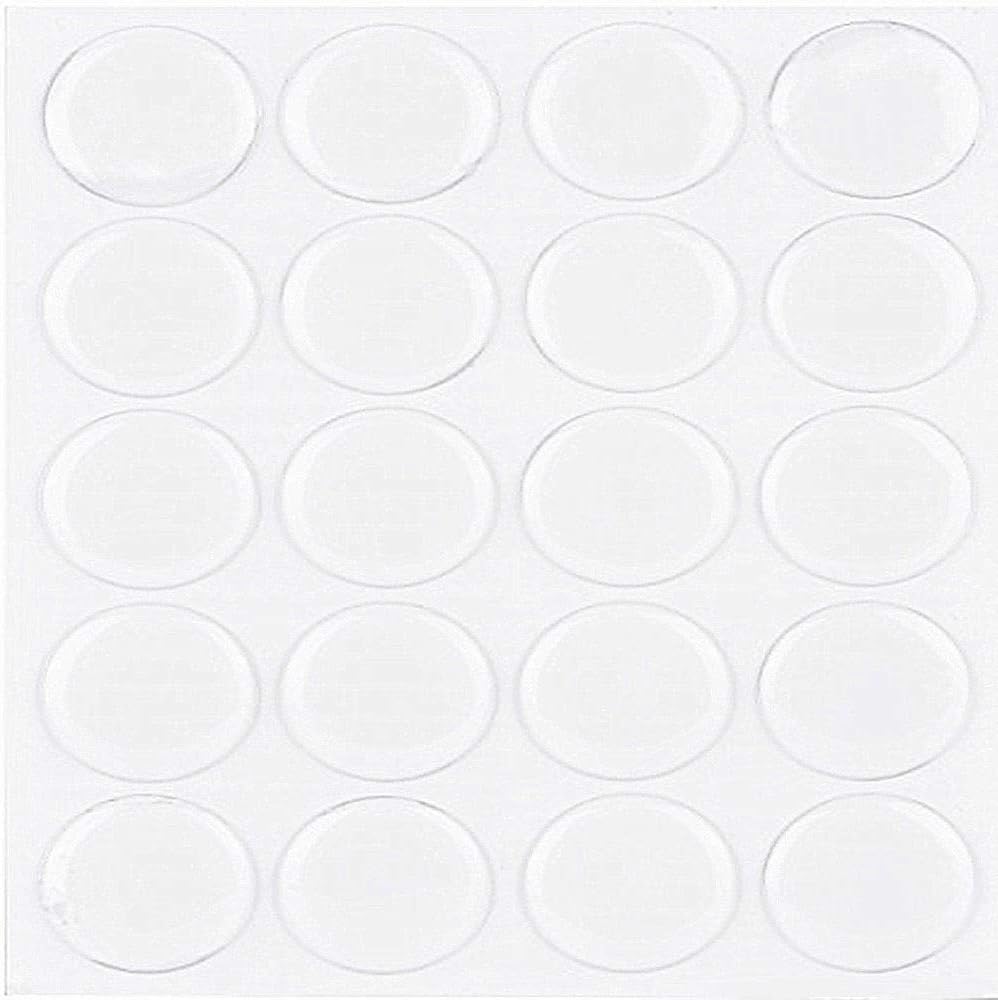 1 Inch Epoxy Stickers Craft Bottle Caps Stickers for Hair Bows Pendants Scrapbooks 100 PCS 200PCS (Clear1, Quantity:100)