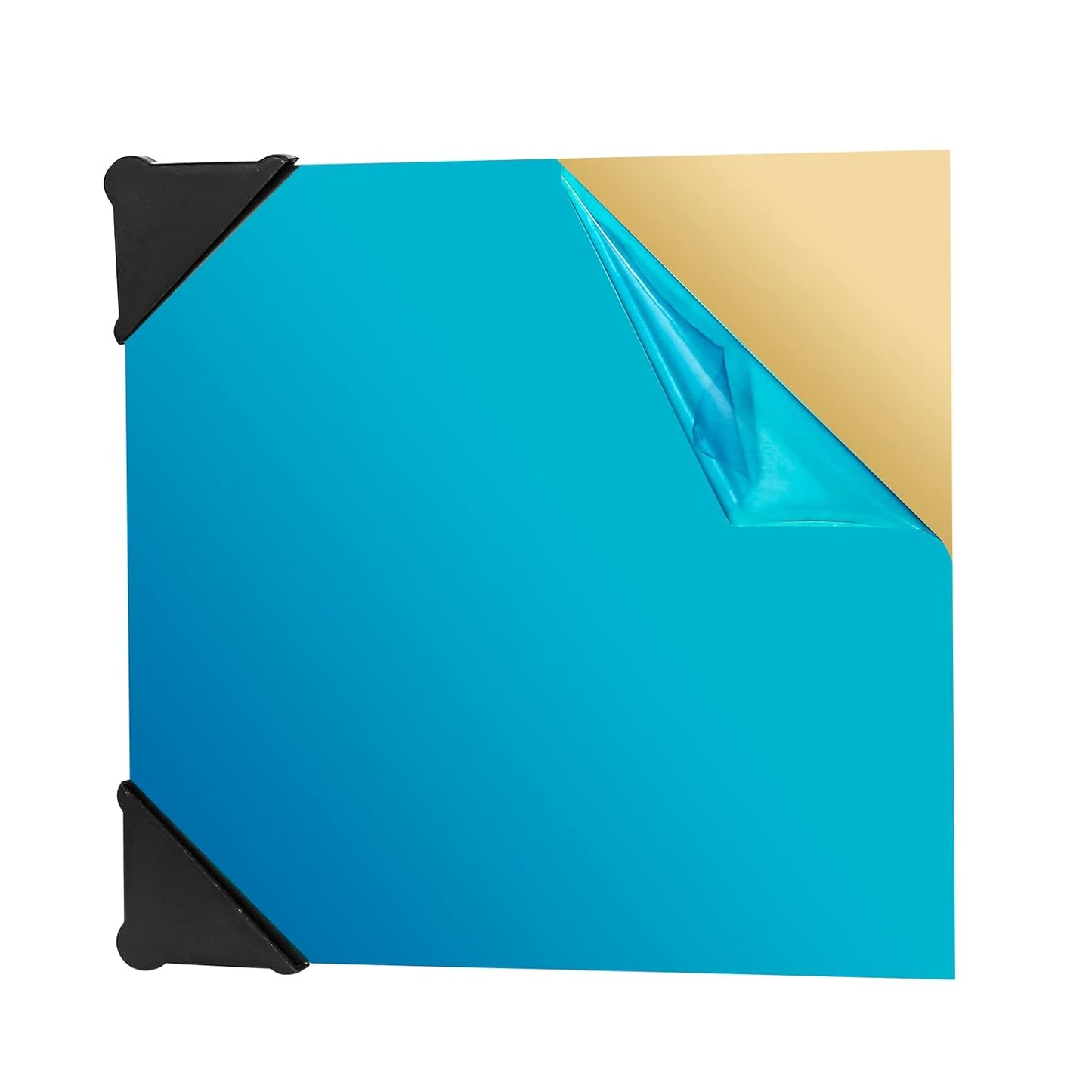 2 Pcs Brass Sheet, 8" x 10", 24 Gauge(0.5mm) Thickness, No Scratches, Film Attached Brass Plates
