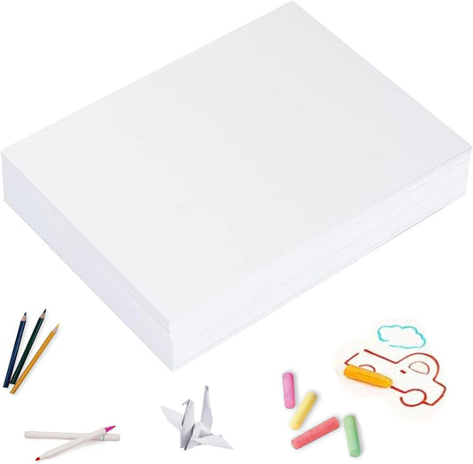 9"x12" White Paper for Art Craft 100 Sheets Drawing Paper for Sketching Painting Coloring Doodles Arts Supplies