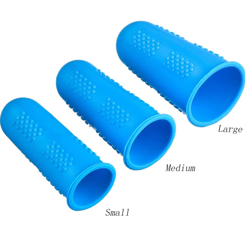 30 Pieces Silicone Hot Glue Gun Finger Caps, 5 Colors Finger Guard Protectors or Glue/Sewing/Wax/Rosin/Resin/Honey/Adhesives/Scrapbooking (30PCS)…